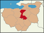 Bursa location Osmangazi